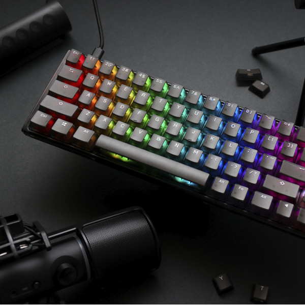 Ducky One 3 Aura SF RGB Black Cherry MX Silent Red Switch (US Layout)  